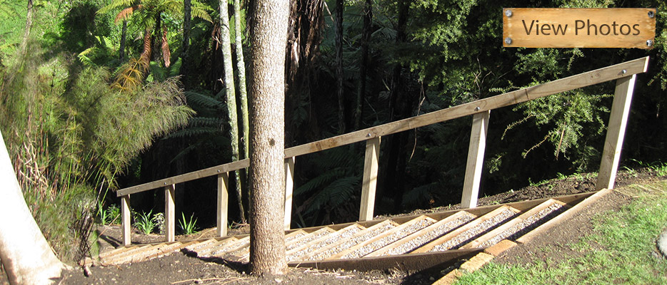 Actual Higher Ground Landscapes project: Outdoor Staircase, St Andrews